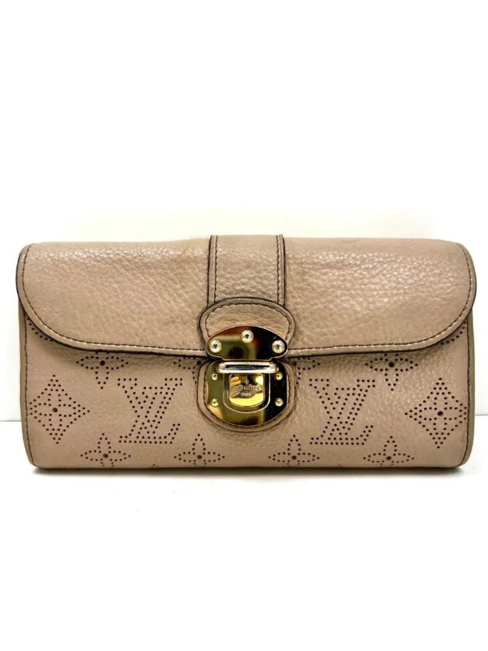Louis Vuitton Mahina Portefeuille Iris Cafe Au Lait Wallet